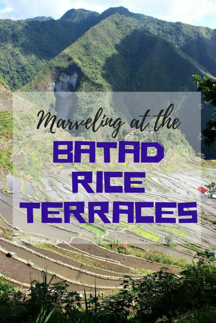 Marveling at the Batad Rice Terraces – The World on my Necklace