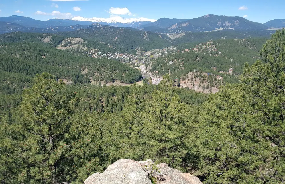 Hiking in the front range near Denver during month twenty three of digital nomad life