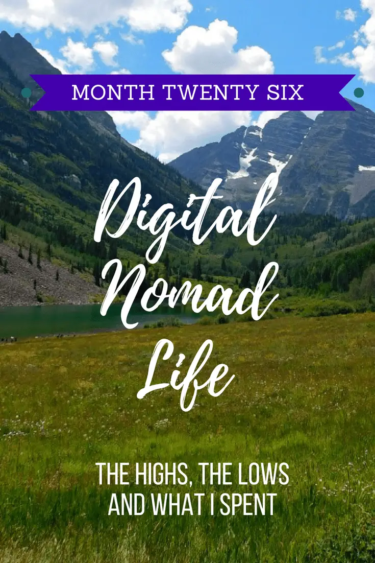 Month Twenty Six: Digital Nomad Life