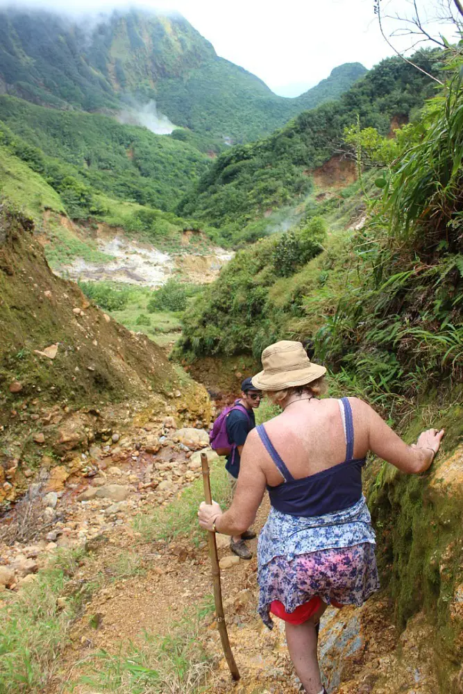 Hiking to the Boiling Lake in Dominica