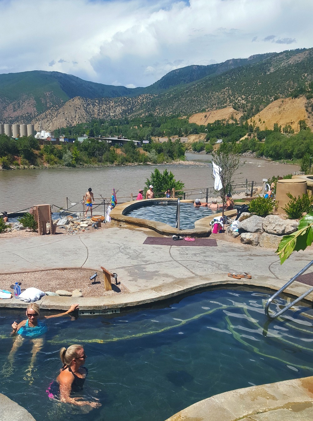 Iron Mountain Hot Springs in Glenwood Springs - visited during month twenty six of Digital Nomad Life