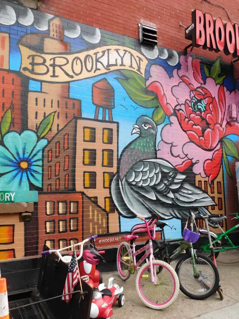 Street Art Tour in Bushwick Brooklyn - visited during Month Twenty Six of Digital Nomad Life