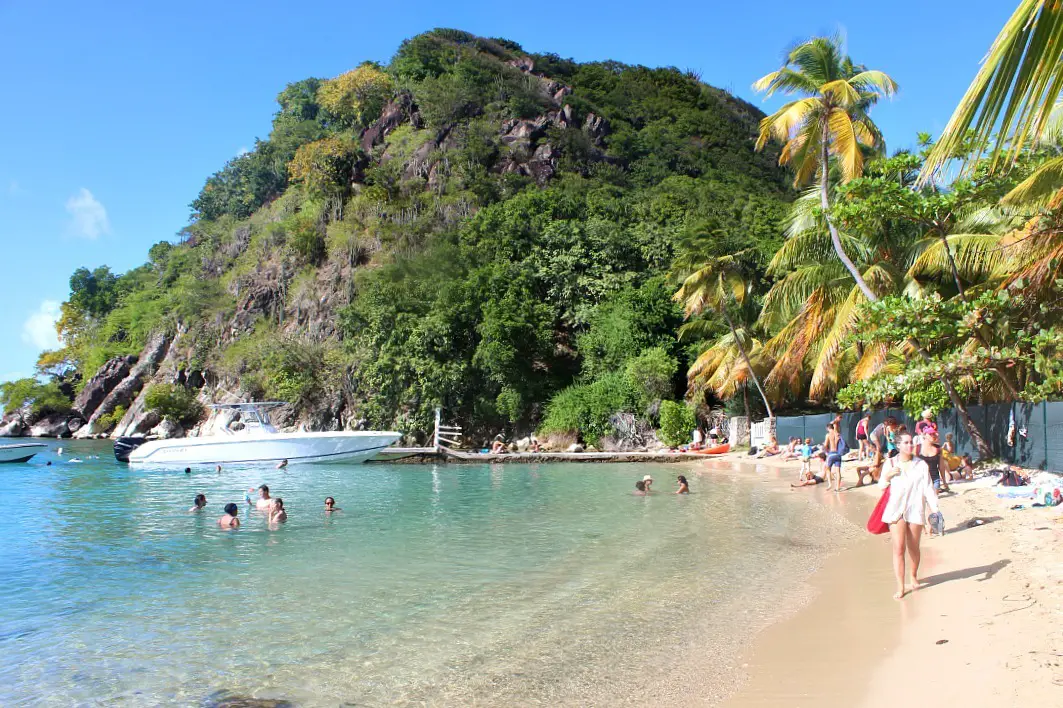 Beautiful beach on Les Saintes: The French Caribbean Islands that time forgot