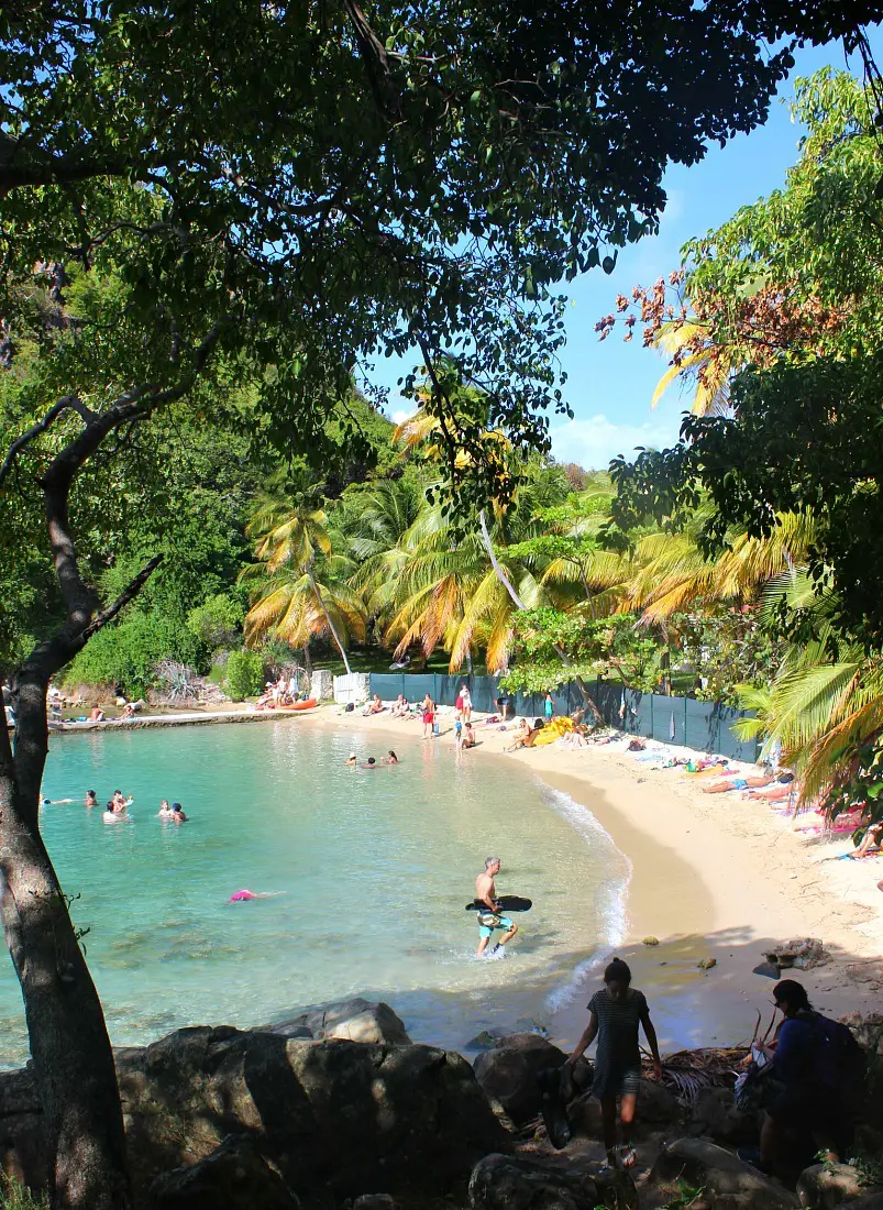 Beautiful beach on Les Saintes: The French Caribbean Islands that time forgot