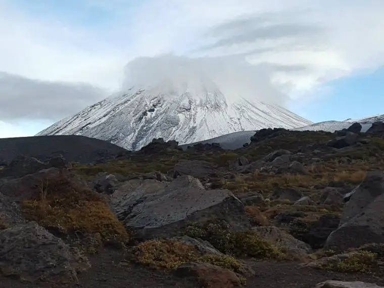 Mount Ruapehu in Tongariro National Park