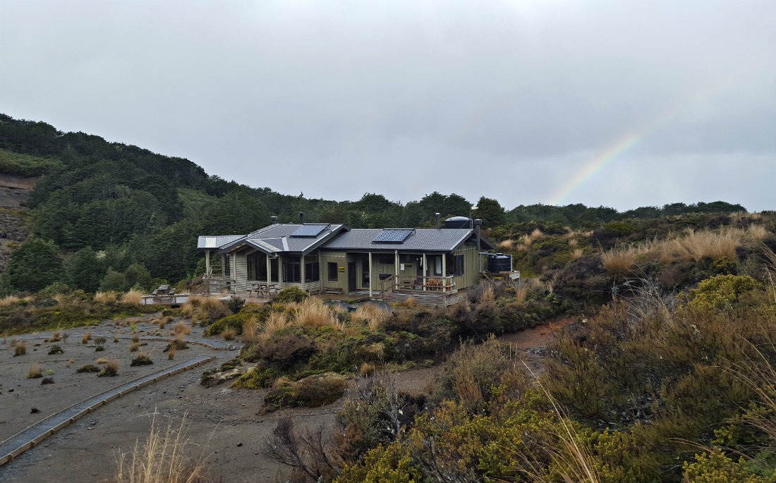 New Waihohonu Hut on the Tongariro Northern Circuit