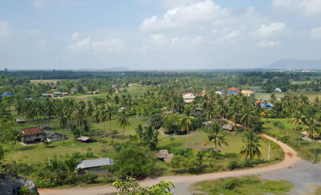 Beautiful Cambodian countryside