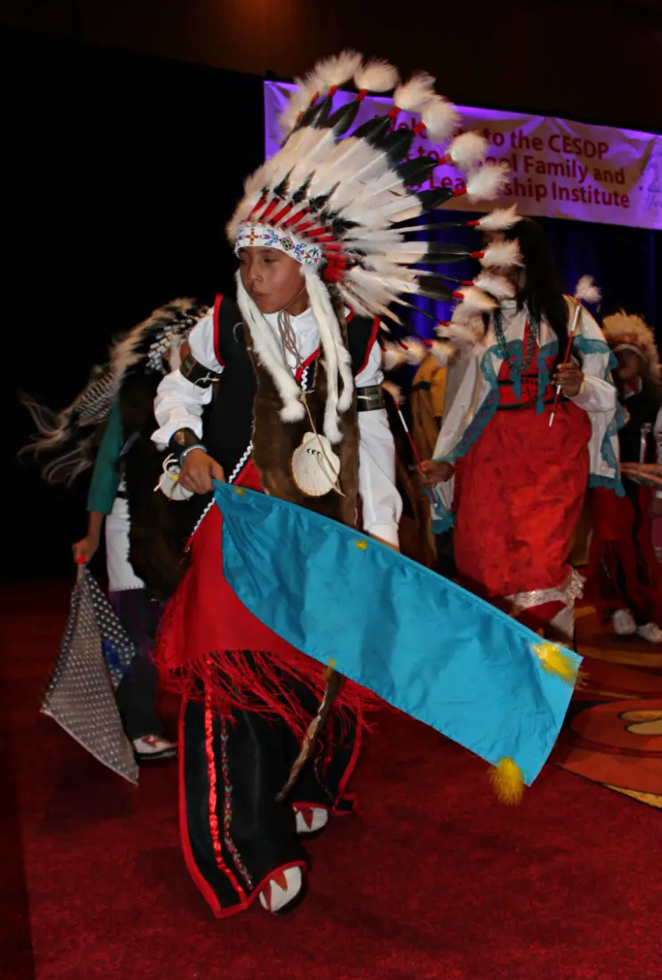 Traditional dancer in New Mexico