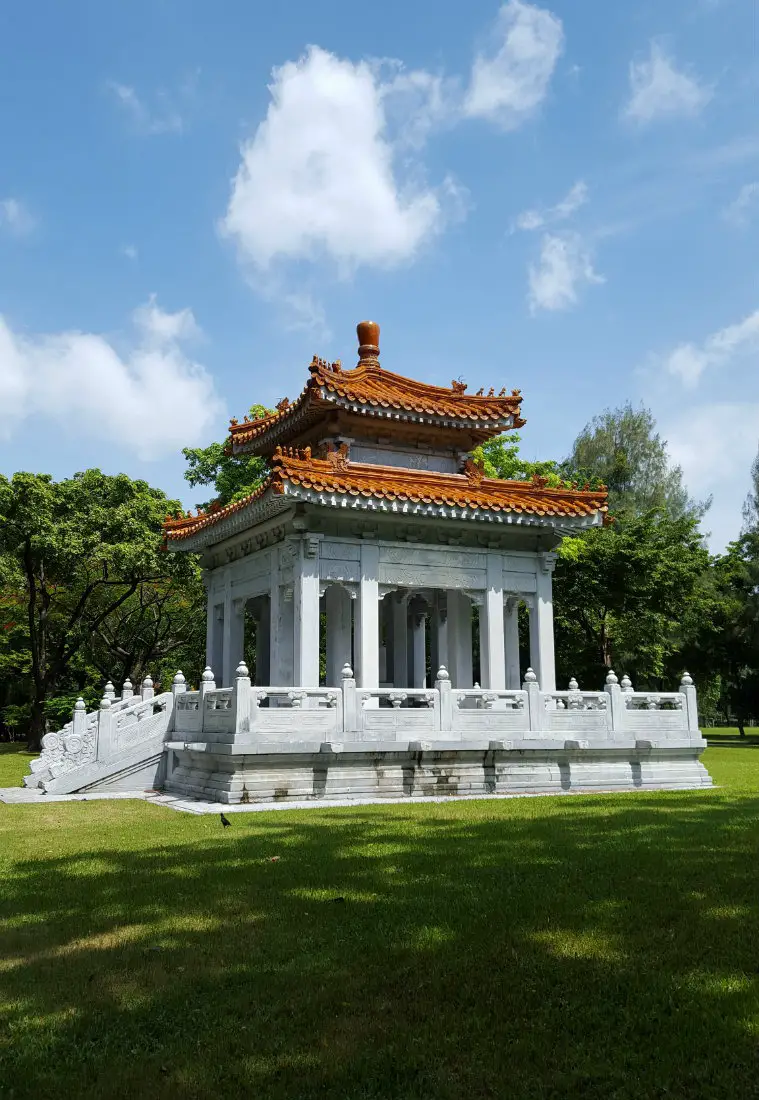 Temple in Lumpini Park Bangkok
