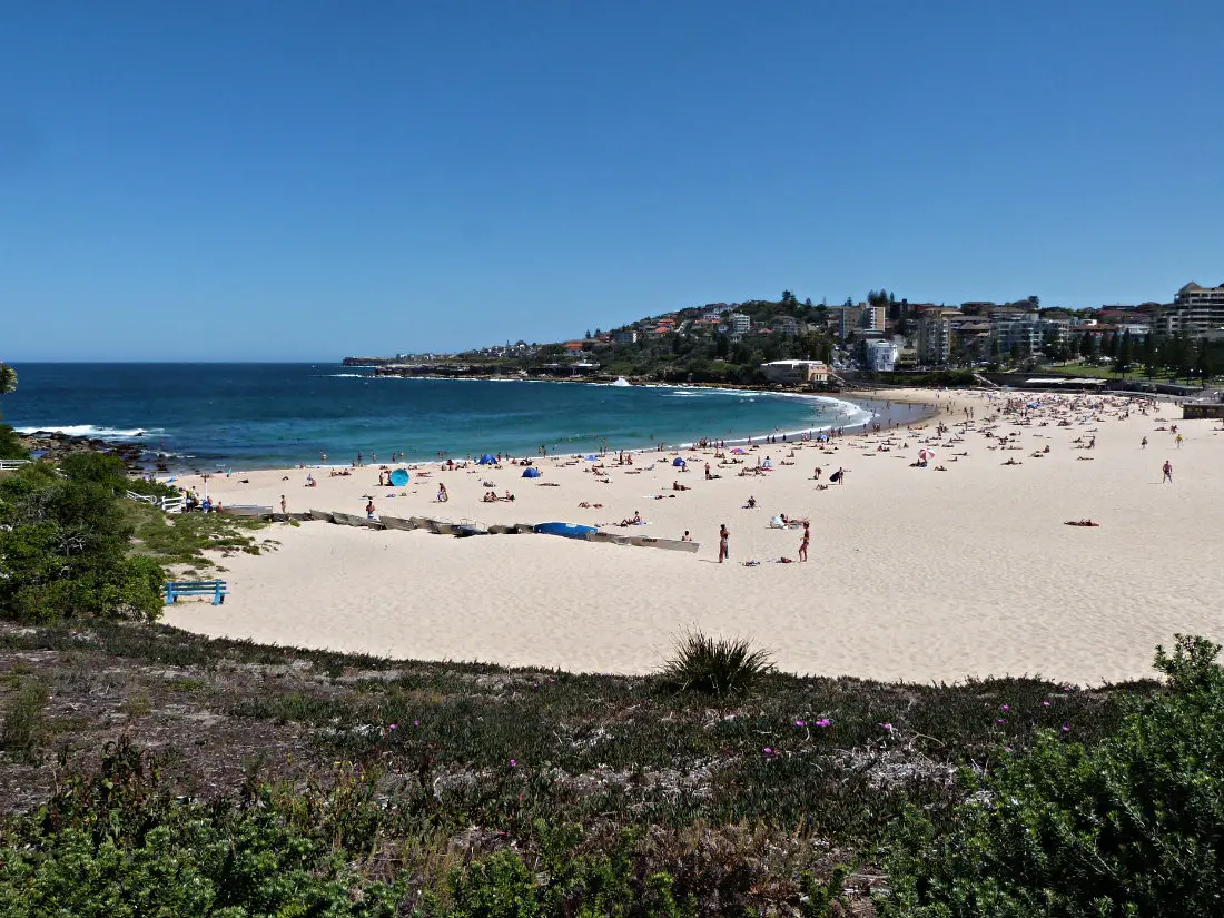 Chilling on Coogee beach is a quintessential Sydney experience
