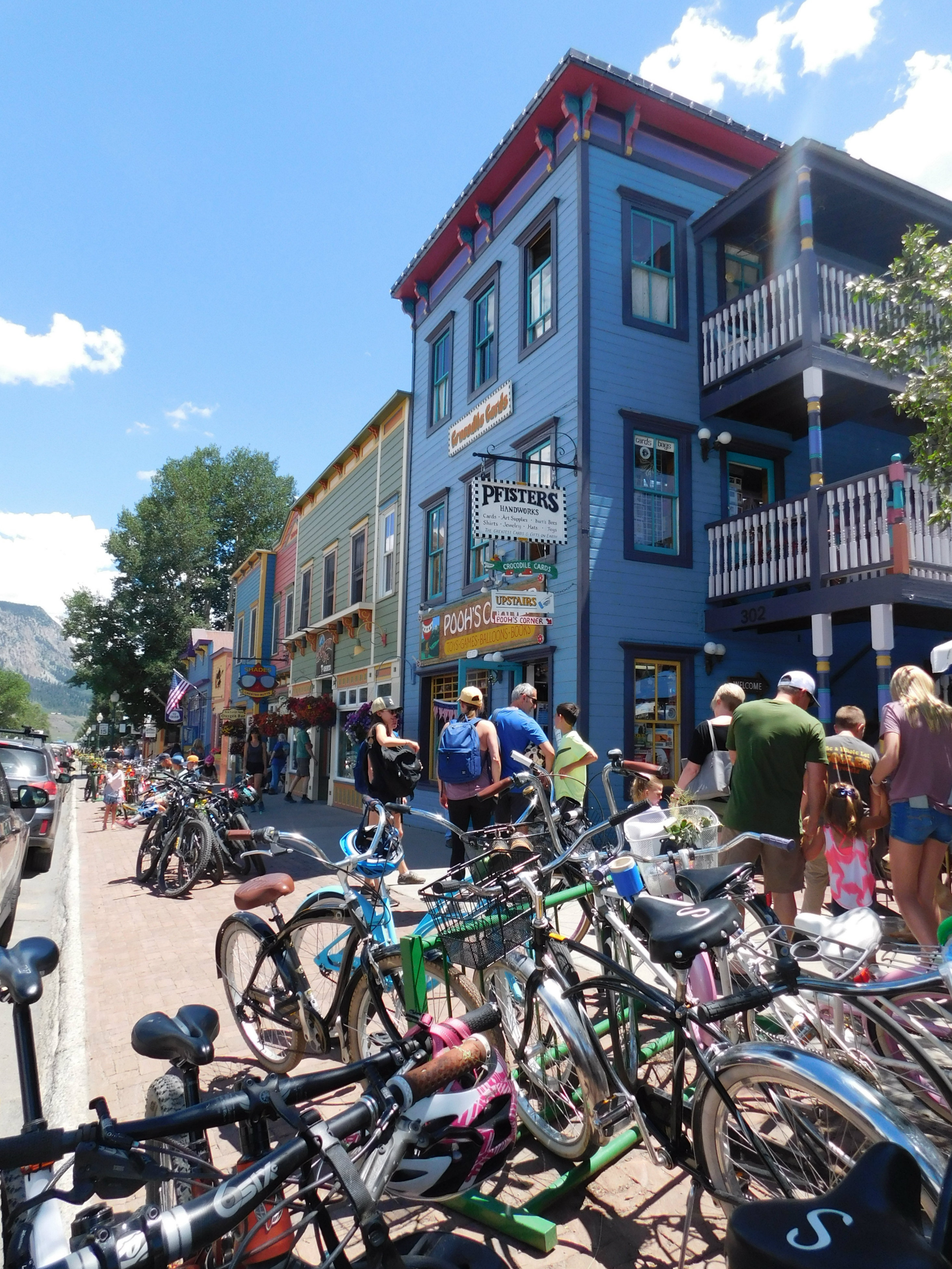 Downtown Crested Butte in Colorado