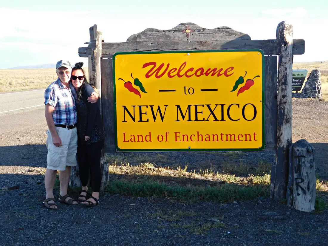 Arriving in New Mexico