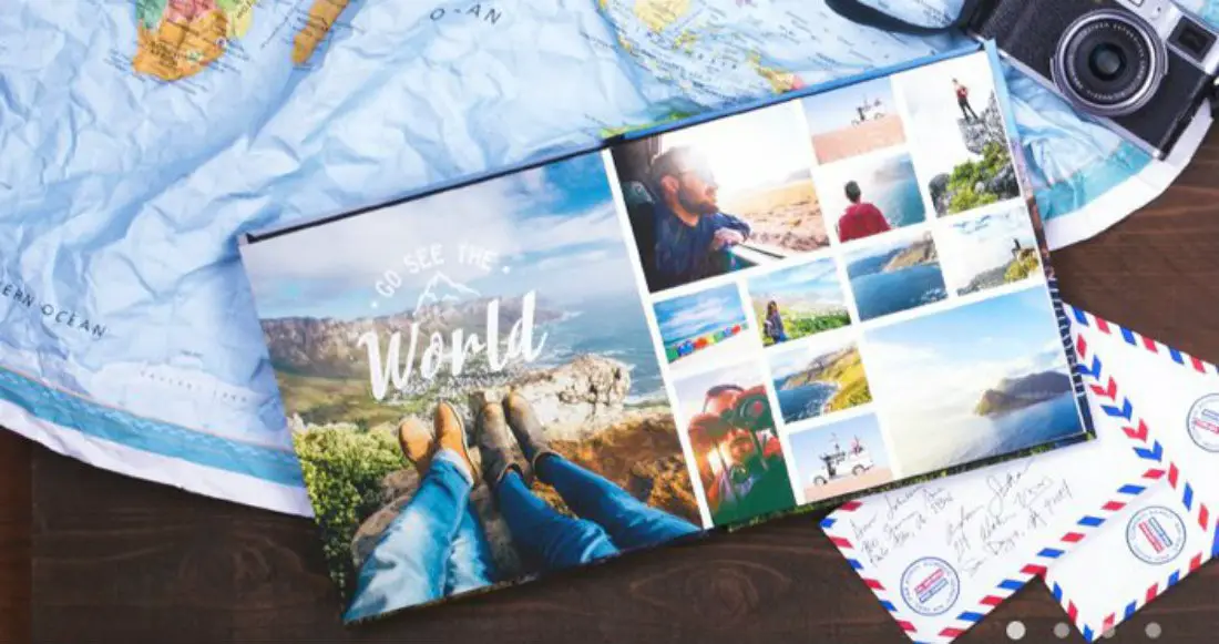 Travel photo book