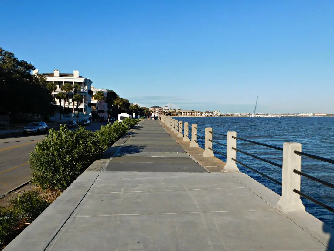 Walking the Battery in Charleston during month forty two of Digital Nomad Life