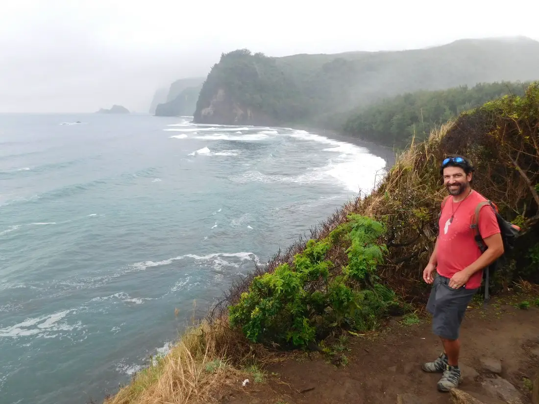 Hiking into Pololu Valley on the Big Island of Hawaii