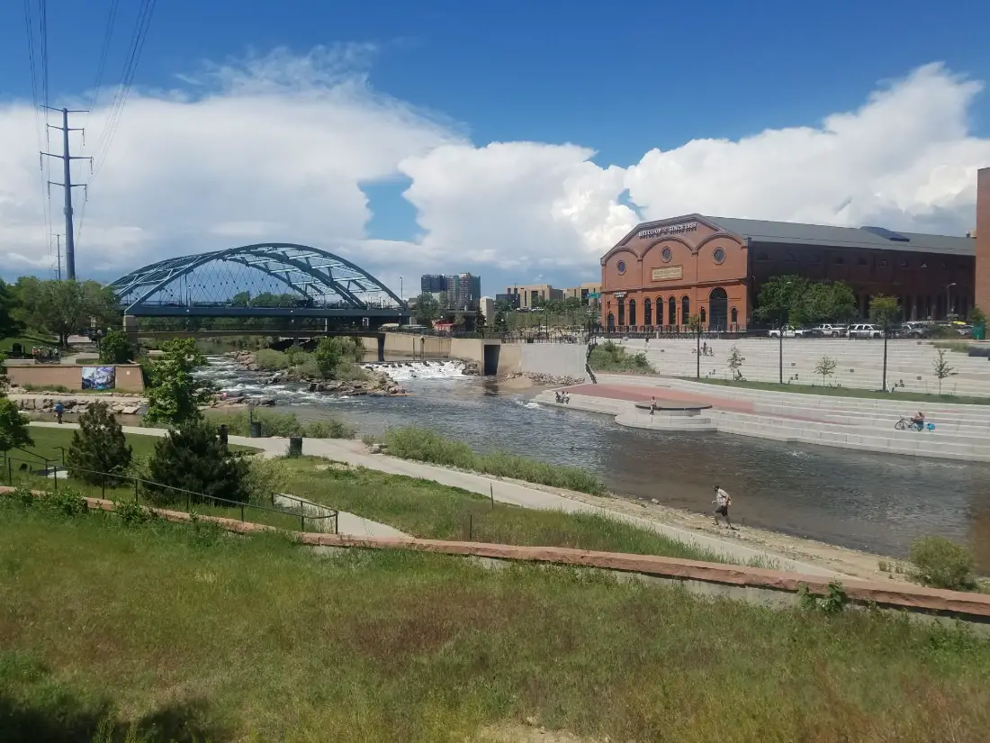 Downtown Denver and the Platte River