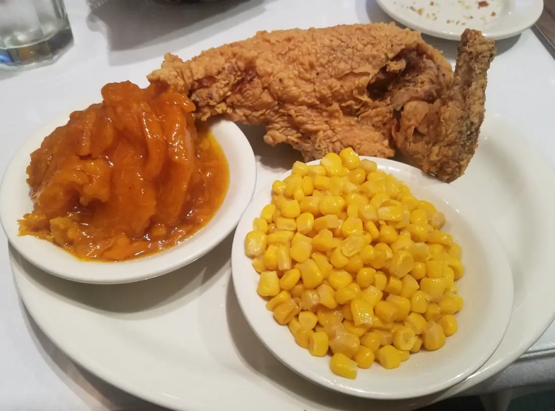 Dinner at Sylvia’s in Harlem