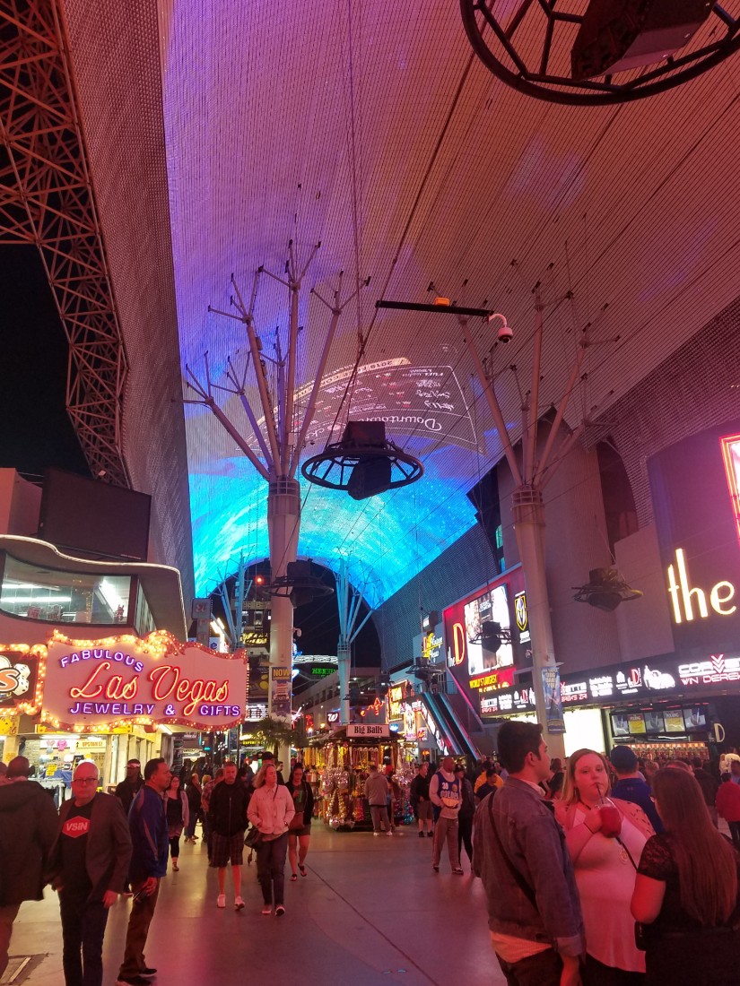 Fremont Street Experience in Downtown Las Vegas