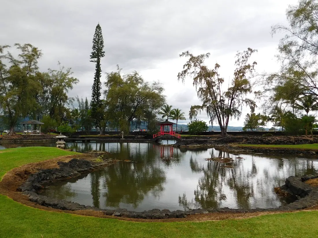 Liliʻuokalani Park and Gardens in Hilo, Hawaii