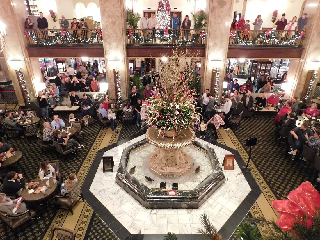 Add the Peabody Hotel Duck March to your things to do in Memphis