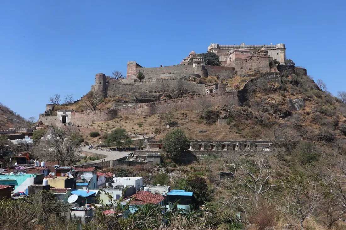 Kumbhalgarh Fort in Rajasthan 
