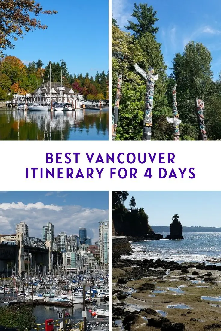 Best Vancouver Itinerary for 4 Days