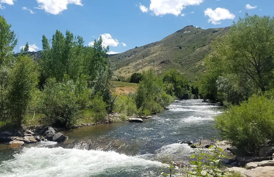 Clear Creek in Golden, Colorado