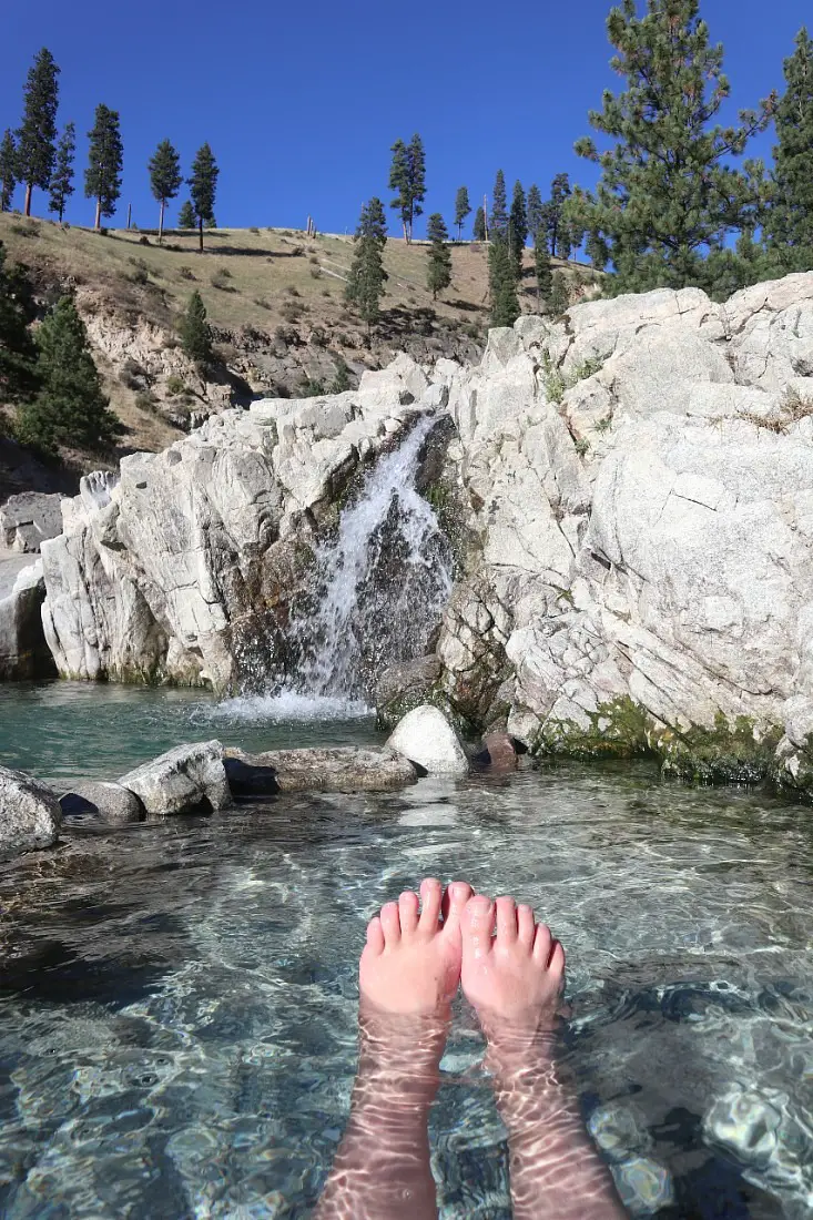 Kirkham Hot Springs in Idaho