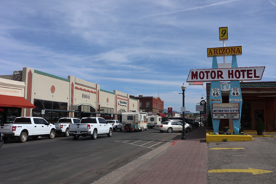 Williams, Arizona along Route 66 
