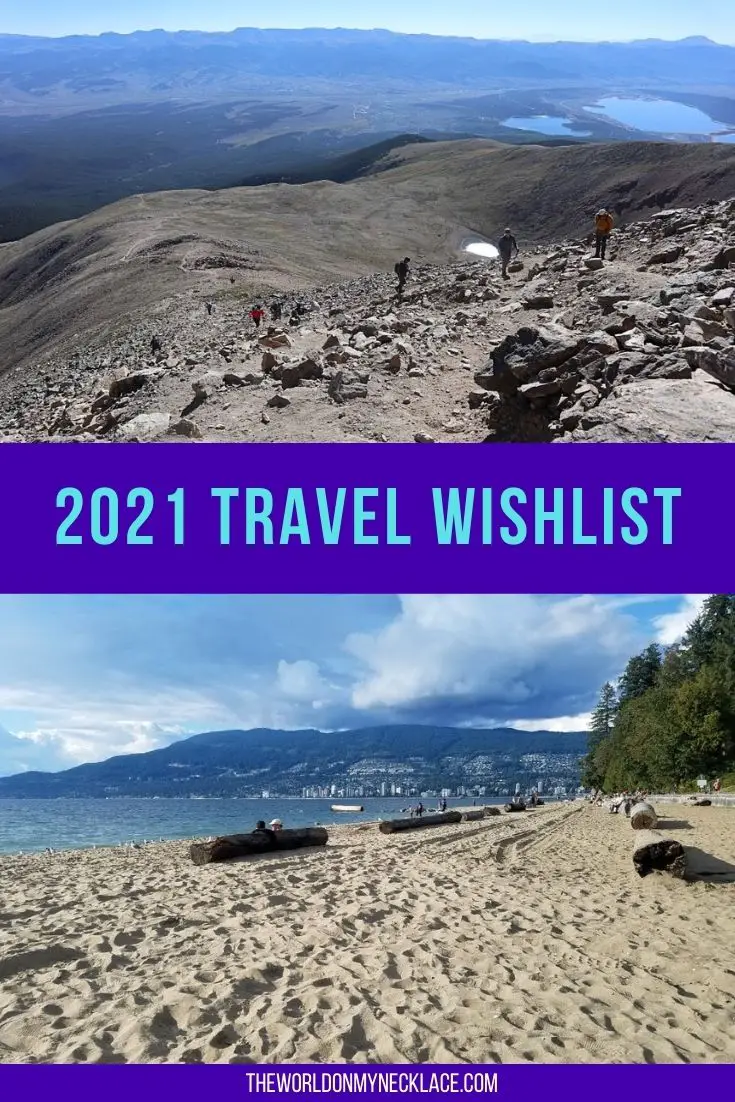2021 Travel Wishlist