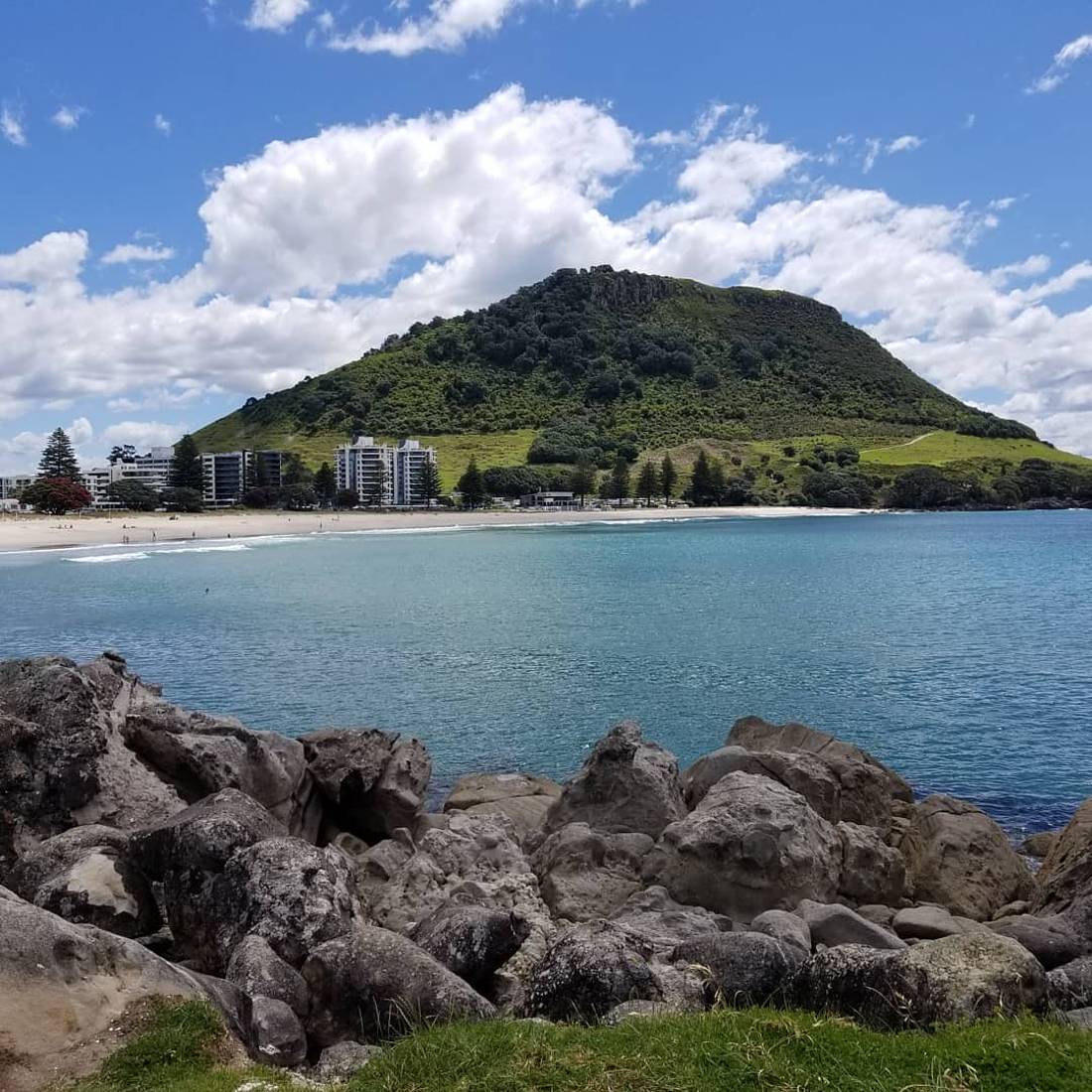 Swimming at the beach is one of the best things to do in Mount Maunganui