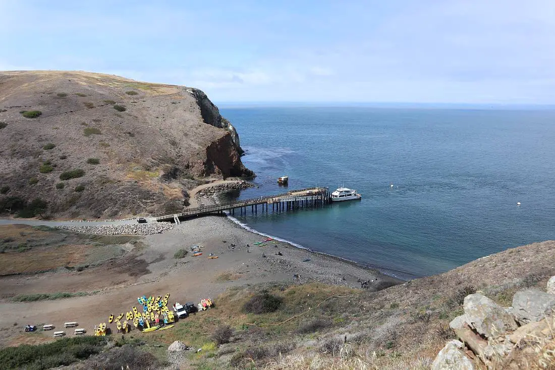 Scorpion Anchorage on Santa Cruz Island in Channel Islands National Park, one of the West Coast National Parks