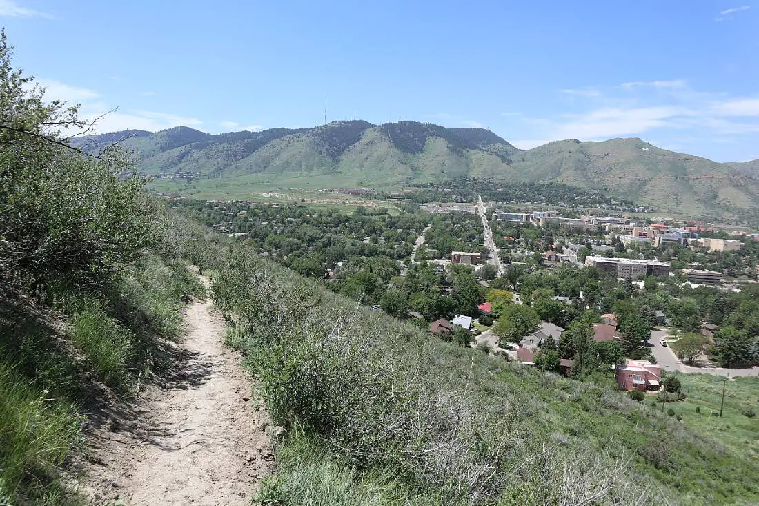 View from the Olivine trail – one of my favorite Golden Hiking trails