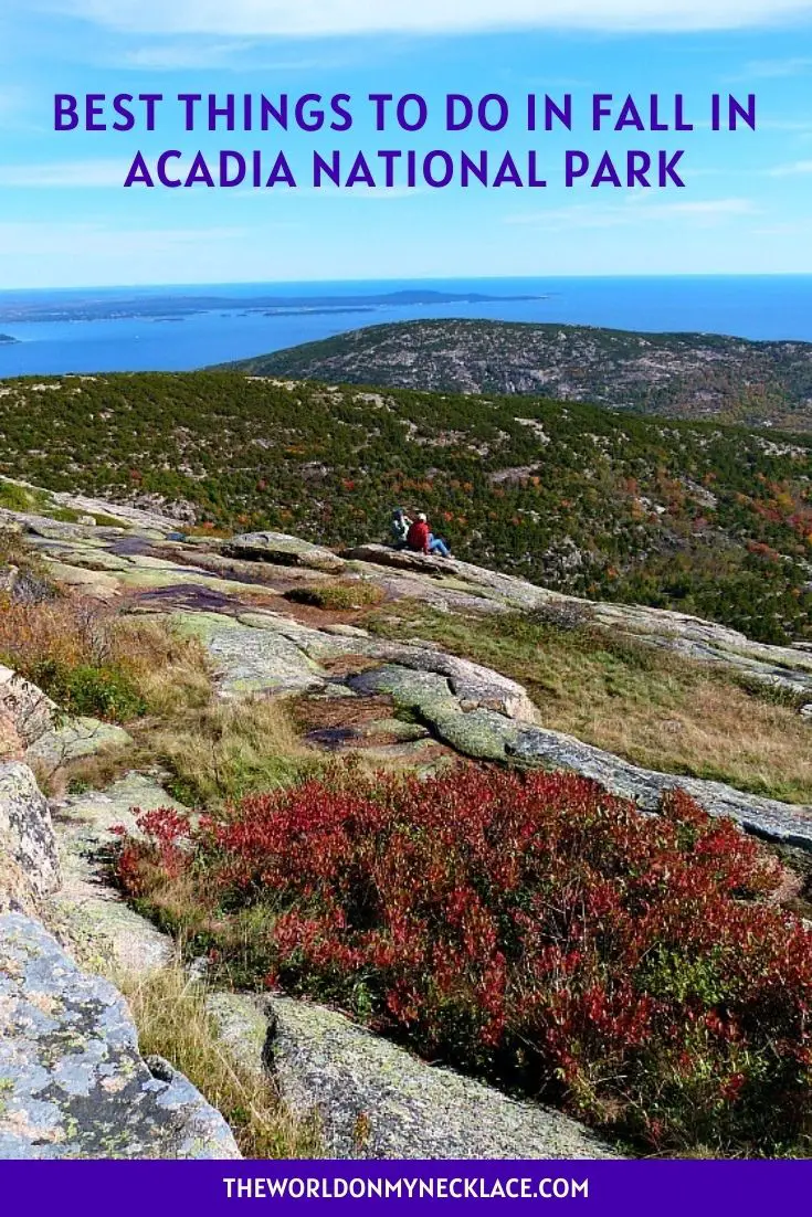 Best Things To Do in Fall in Acadia National Park