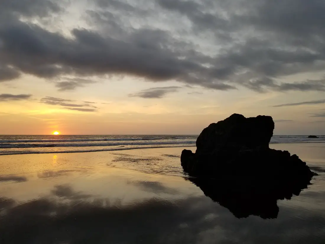 Playa Almejal Sunset