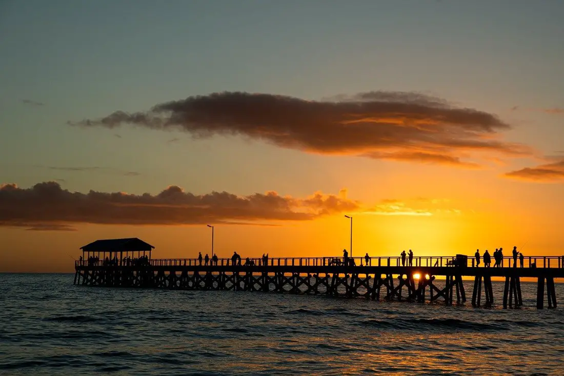 Adelaide Beach Sunset