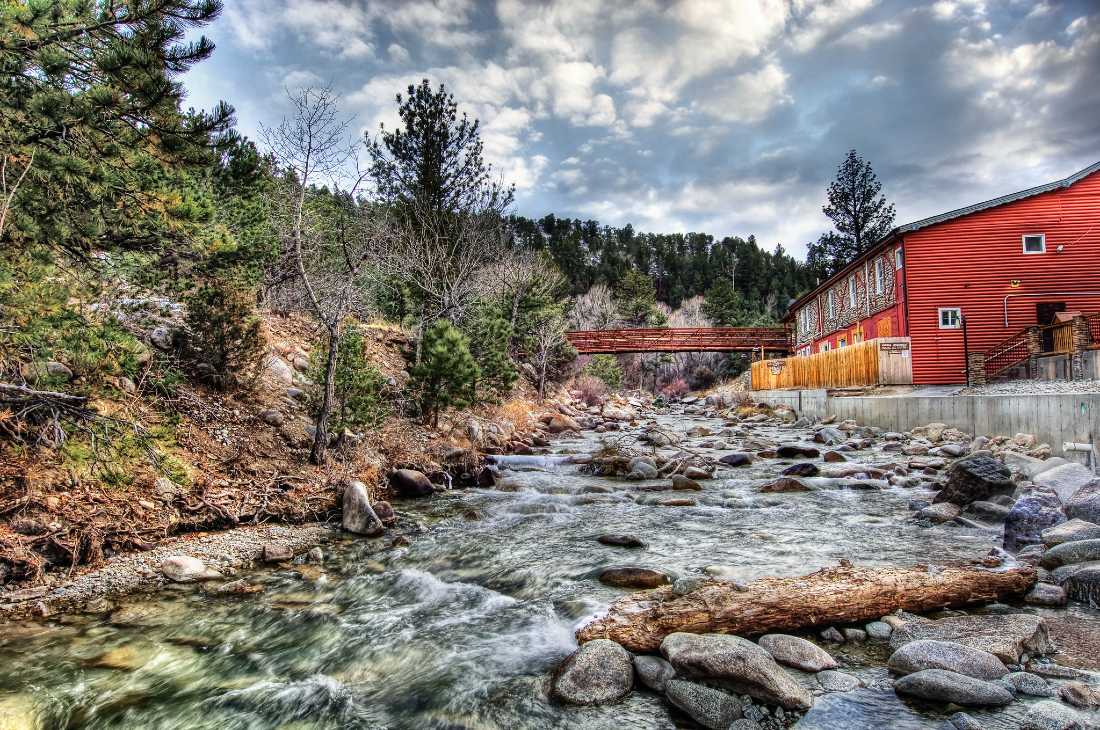 Mount Princeton hot springs - one of the best hot springs in Colorado