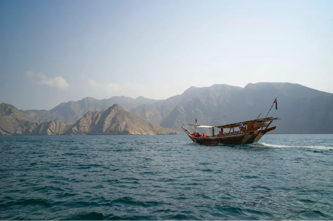 Musandam Fjords in Oman