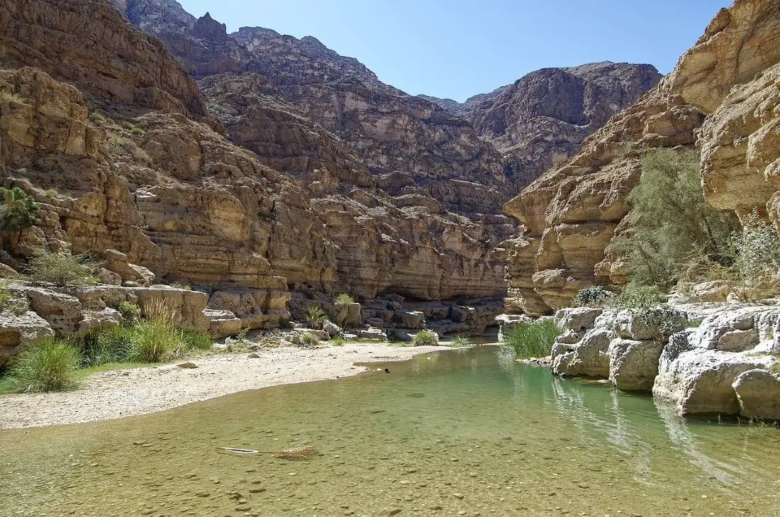 Wadi Shab - one of the most beautiful places in Oman