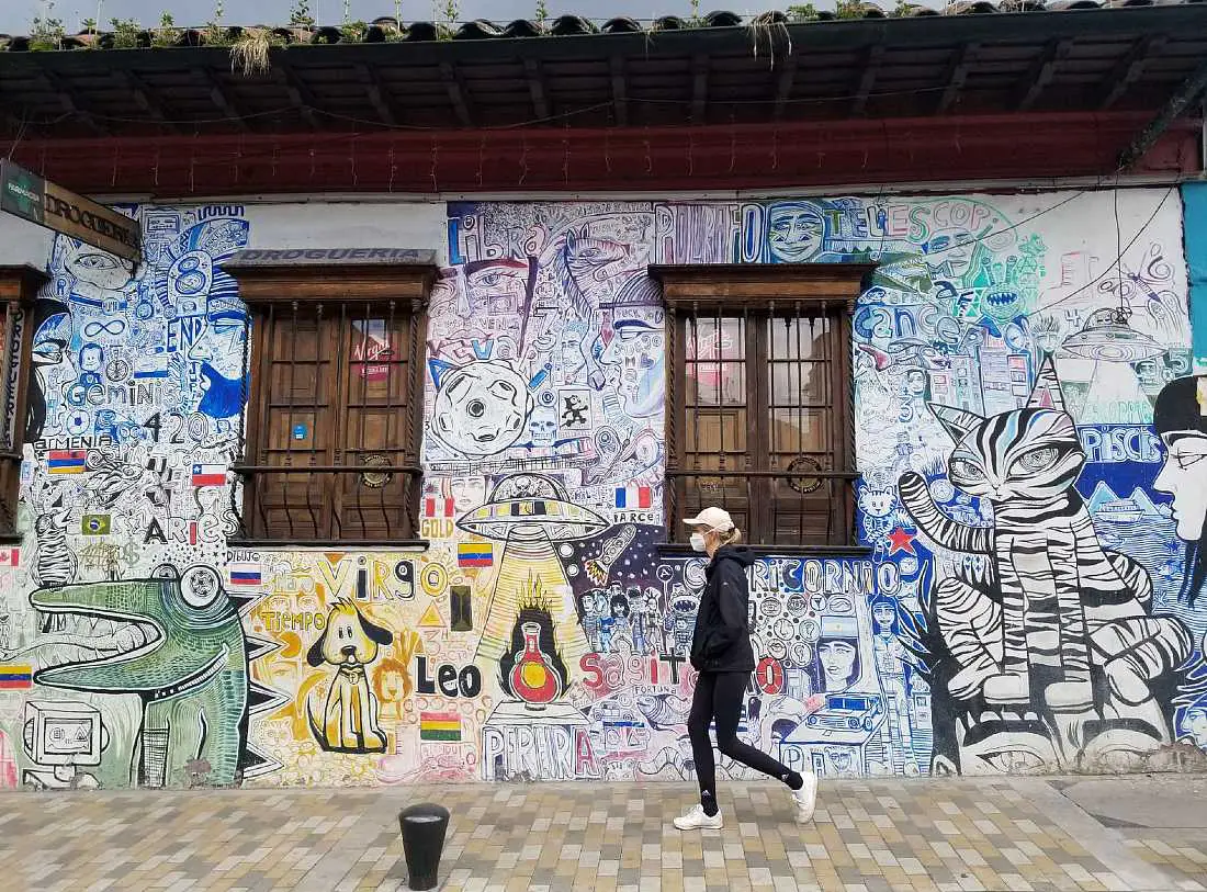 Street art in Bogota