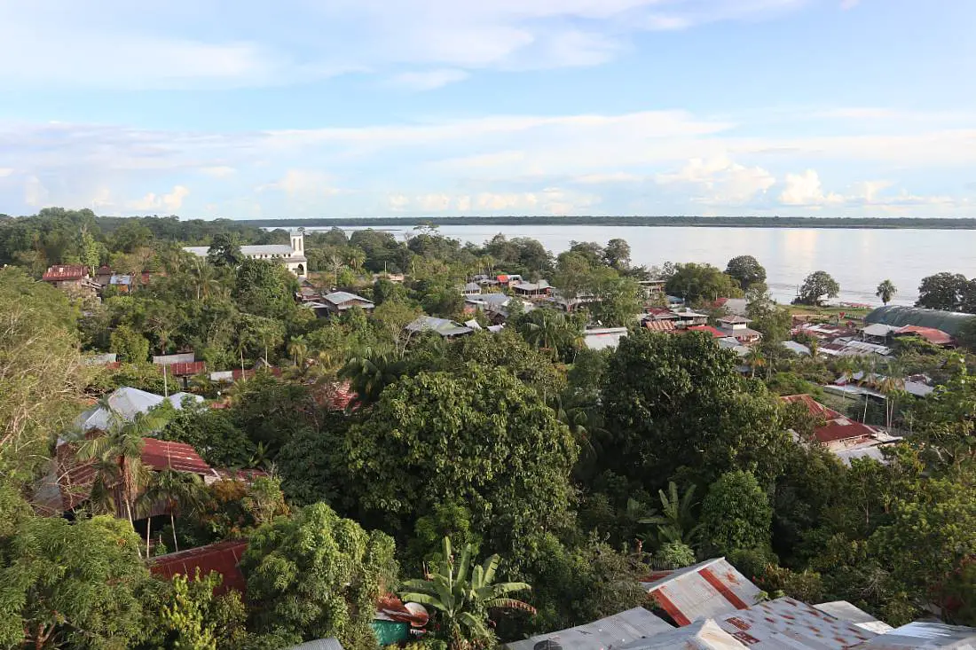 View over Puerto Narino