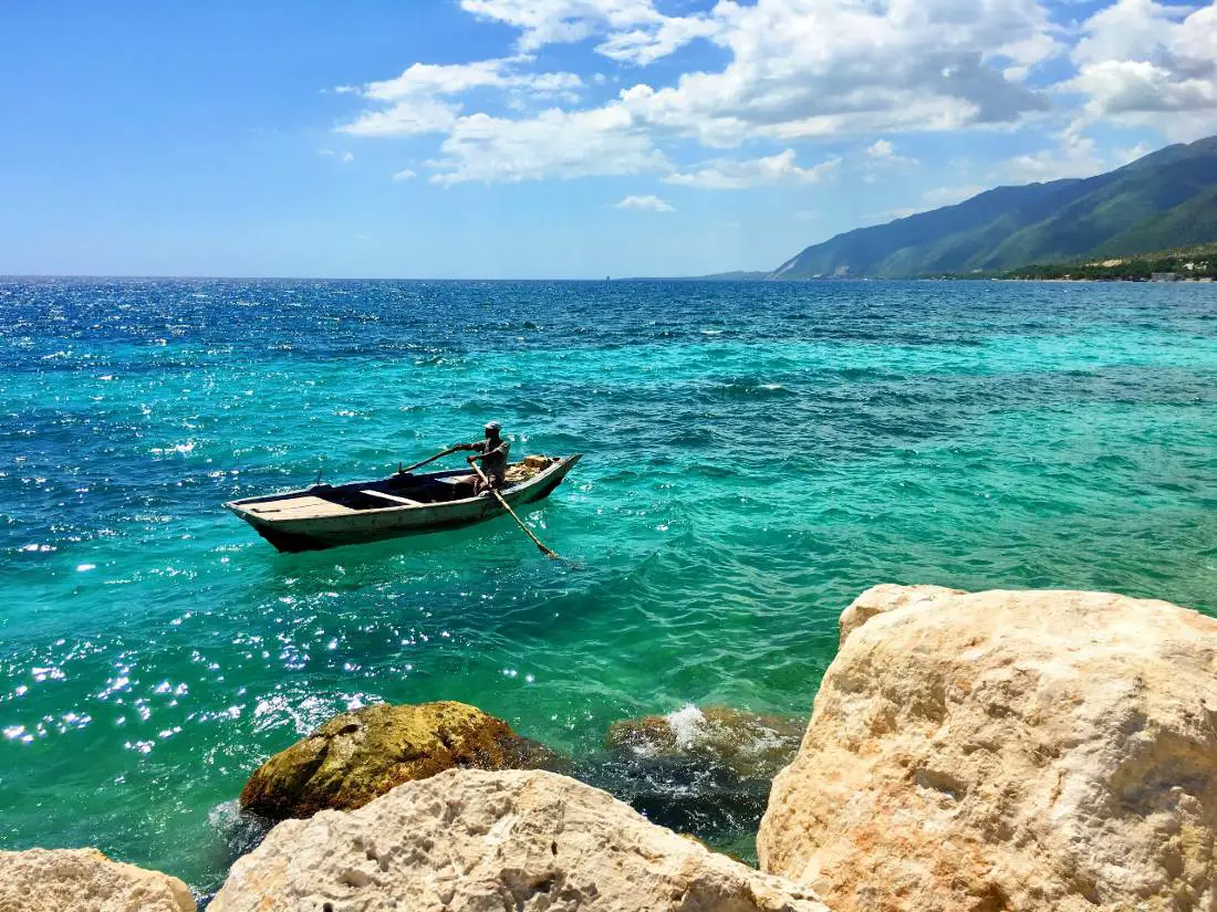 Haiti coastline