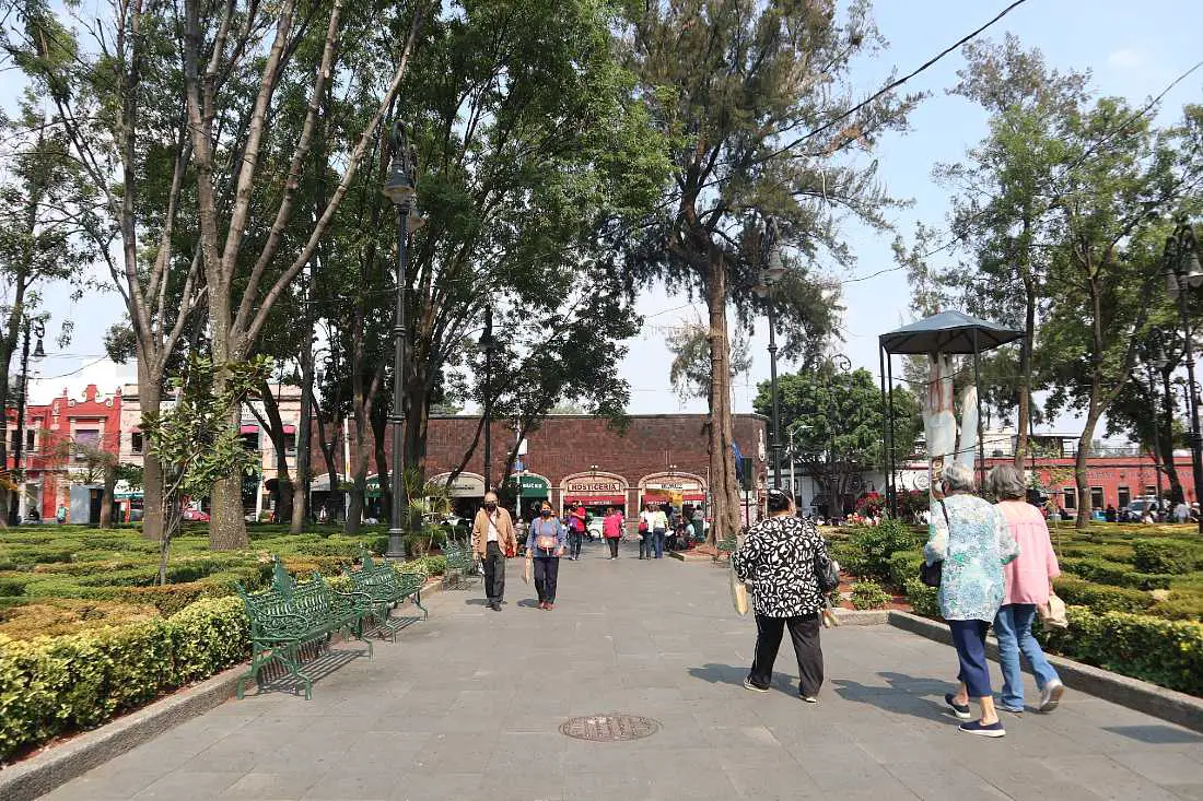 Coyoacan in Mexico City