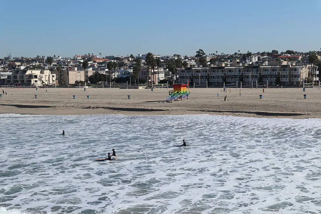 Surfing is one of the best things to do in South Bay of LA