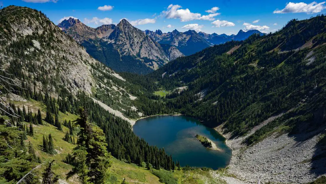Diablo Lake in North Cascades National Park