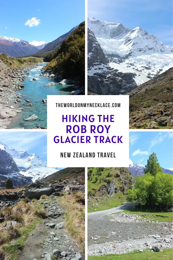 Hiking the Rob Roy Glacier Track in New Zealand