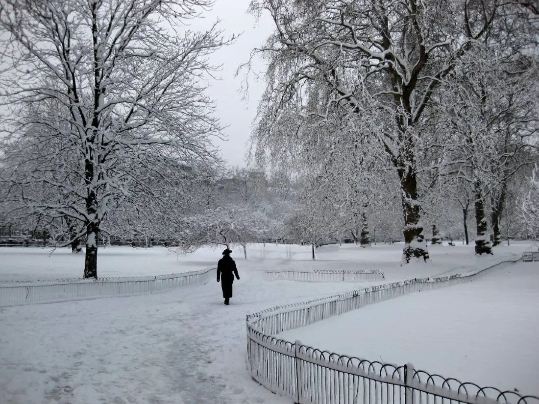 Winter walks in London