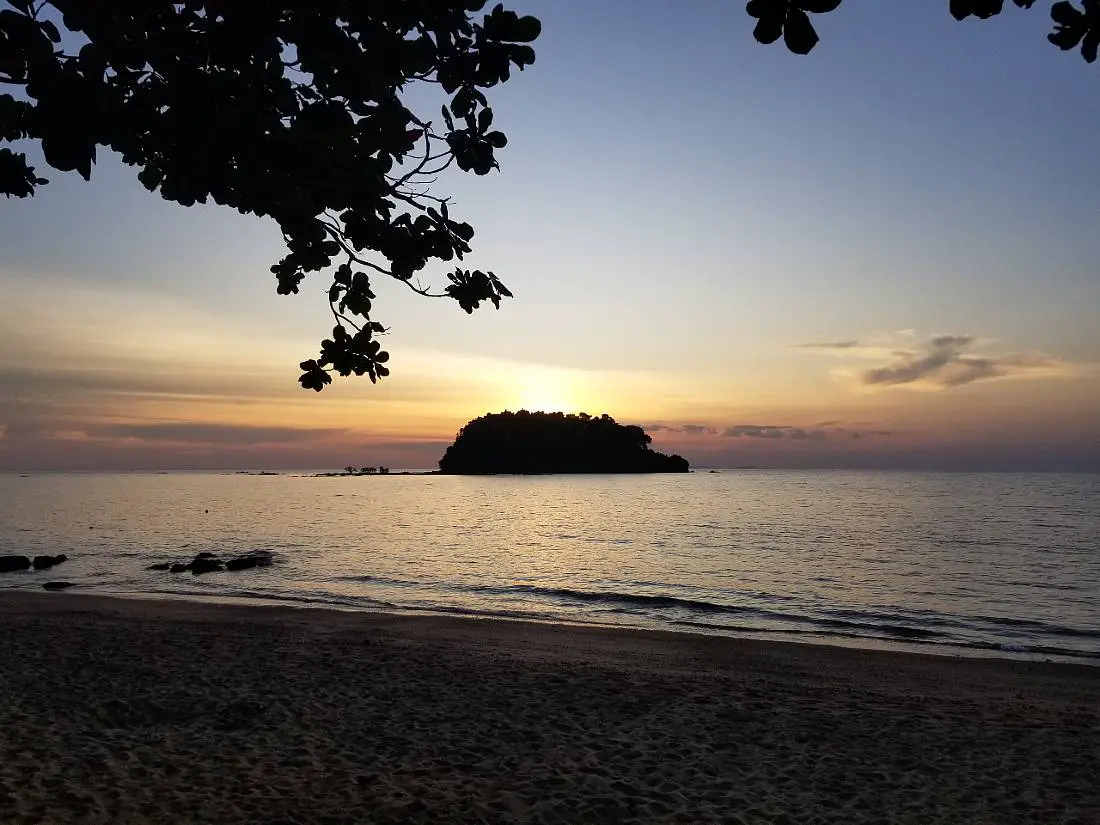 Andalay Beach Resort sunset