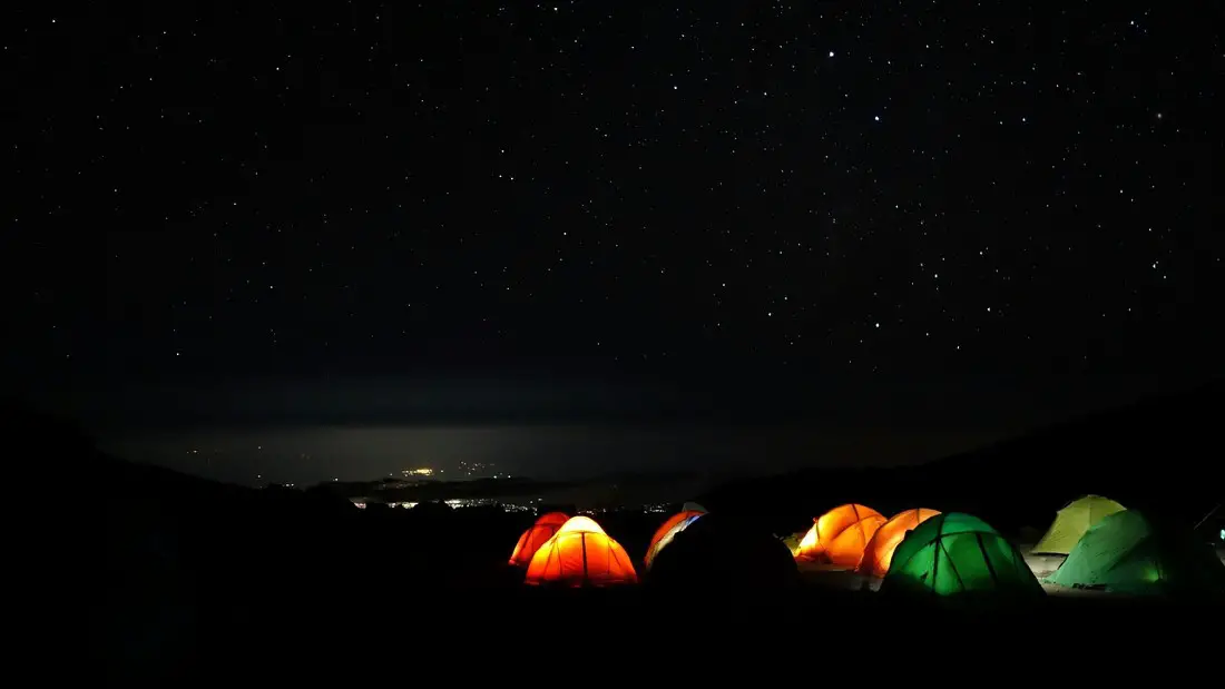 Kilimanjaro campsite