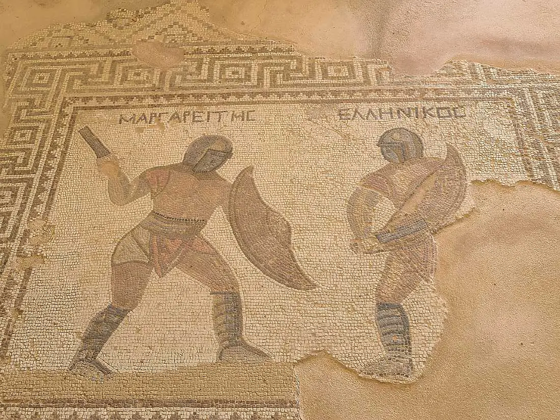Mosaic at Ancient Kourion